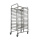 Double Line 15 Layers Stainless Steel Tray Trolley